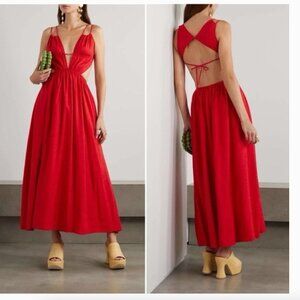 CULT GAIA Dua Dress GHERMEZ Red Size M